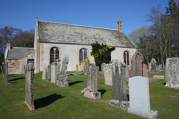 Photo 6"x4" Glass Parish Kirk Haugh of Glass c2009