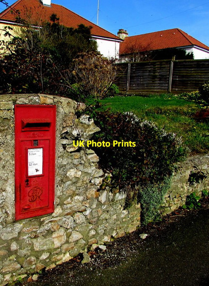 Photo 6"x4" King George VI postbox, Lyme Road, Axminster Axminster c2017