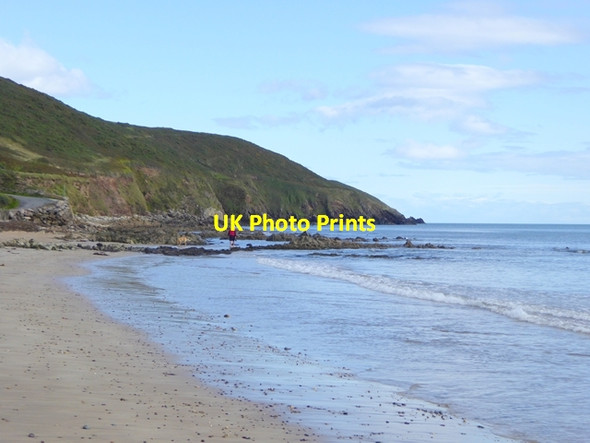 Photo 6"x4" Eastern end of Ballyquin Strand Ardmore\/X1877 c2017