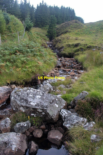 Photo 6"x4" The steep course of Allt a' Ch\u00c3\u00a0rnaich Inverchoran c2017
