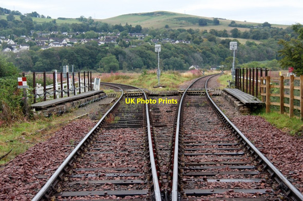 Photo 6"x4" Thurso line and Kyle line diverge at Dingwall Dingwall\/NH5458 c2017