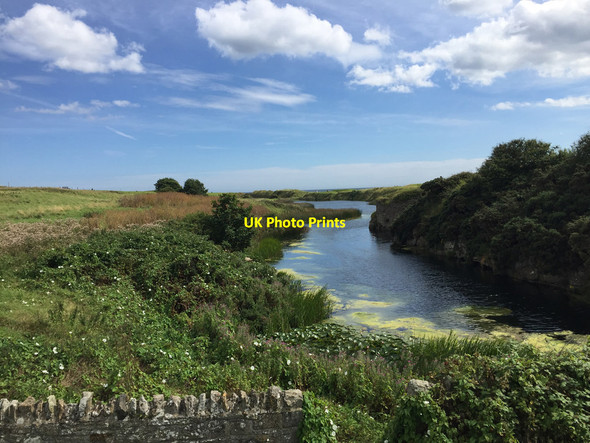 Photo 6"x4" Disused limestone pit, North Sunderland North Sunderland c2017