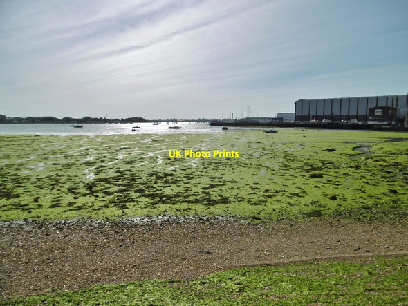 Photo 6"x4" Portchester Lake Port Solent c2017