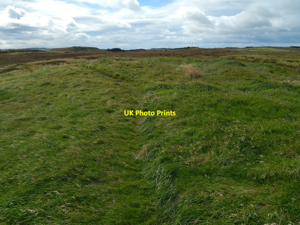 Photo 6"x4" Path leading from a summit cairn Gateside\/NS4858 c2017