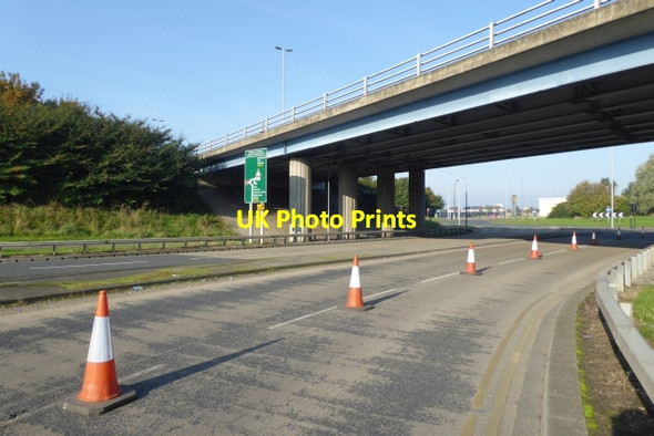Photo 6"x4" Under Garrison Road Kingston upon Hull c2017