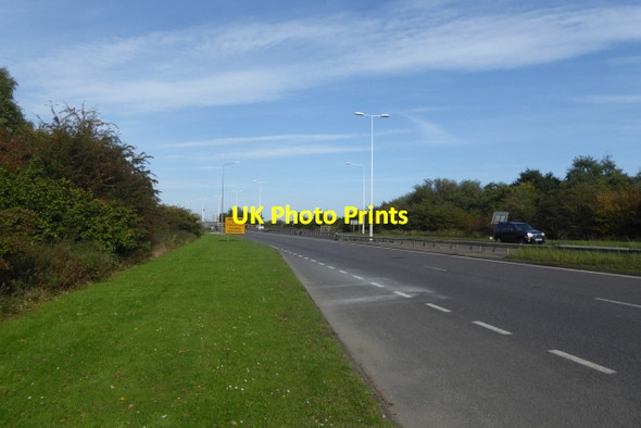 Photo 6"x4" A15 near the Humber Bridge Barton-Upon-Humber c2017