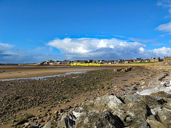 Photo 6"x4" Burghead from the south Burghead c2017