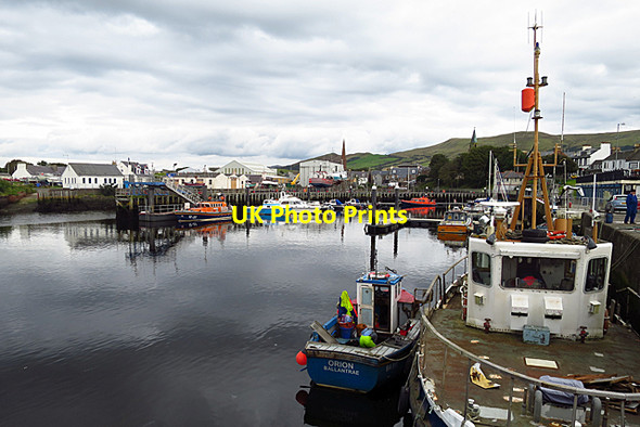 Photo 6"x4" Girvan Harbour Girvan c2017