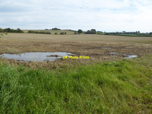 Photo 6"x4" Farmland south of Timberhonger Lane Bromsgrove c2017