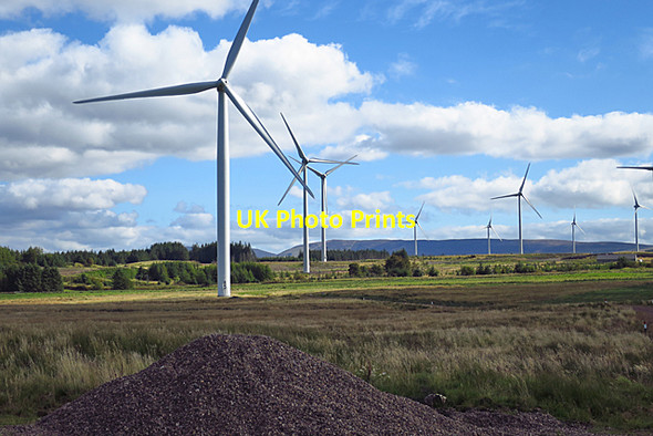 Photo 6"x4" Pearie Law Wind Farm Harburn\/NT0461 c2017