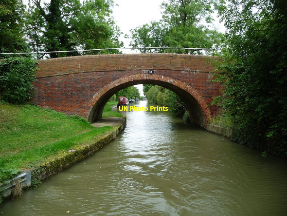 Photo 6"x4" Bridge No 57, from the north-east Gumley c2017