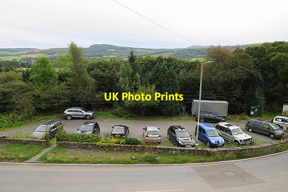 Photo 6"x4" Weem Hotel Car Park Aberfeldy c2017