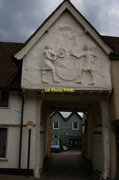Photo 6"x4" Saffron Walden: Old Sun Inn, Church Street Saffron Walden c2017 P2