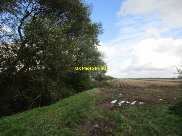 Photo 6"x4" Alongside the Holderness Drain Burshill c2017