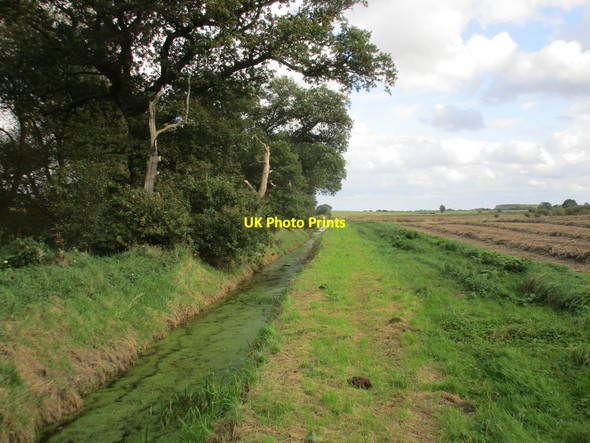 Photo 6"x4" Drain off Heigholme Lane Leven\/TA1045 c2017