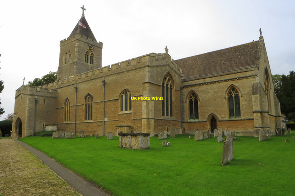 Photo 6"x4" All Saints, Turvey Turvey c2017