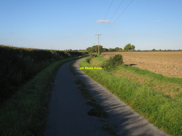 Photo 6"x4" Church Lane Guestwick c2017