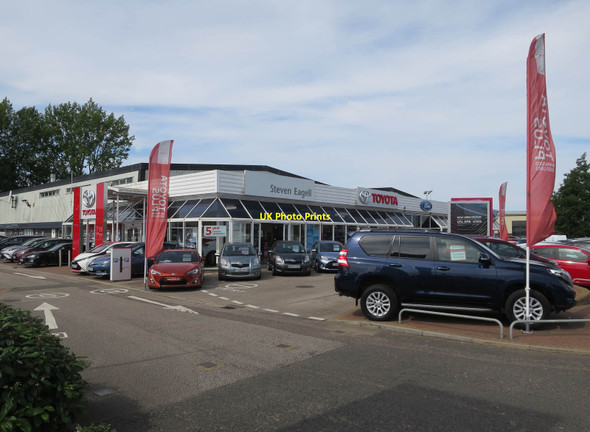 Photo 6"x4" Toyota and Ford dealerships, Scania Way King's Lynn c2017