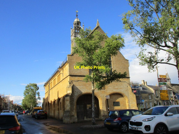 Photo 6"x4" The Redesdale Hall from the south Moreton-in-Marsh c2017
