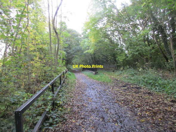 Photo 6"x4" Bridge over Moorend Lane Moor End\/SE2904 c2017