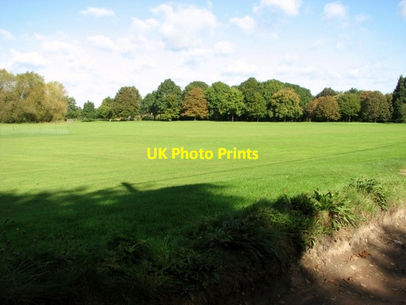 Photo 6"x4" The playing field at Swardeston Common Swardeston c2017