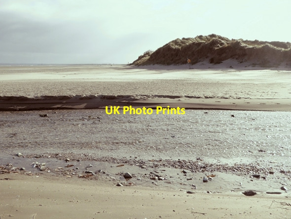 Photo 6"x4" Stream mouth at Termonfeckin Termonfeckin c2017