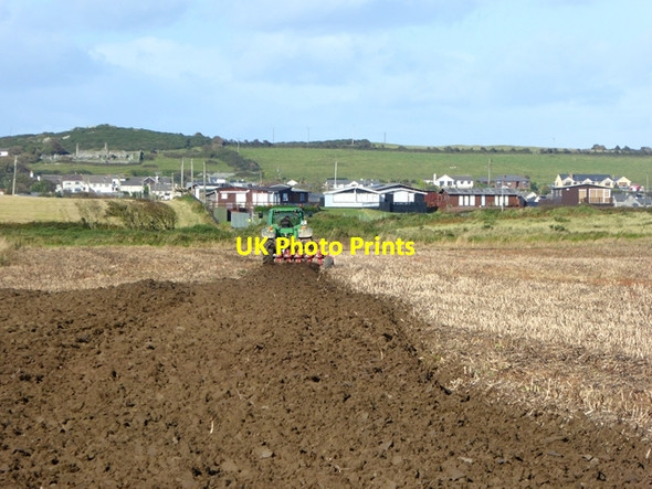 Photo 6"x4" Ploughing at Ganderstown Clogherhead c2017