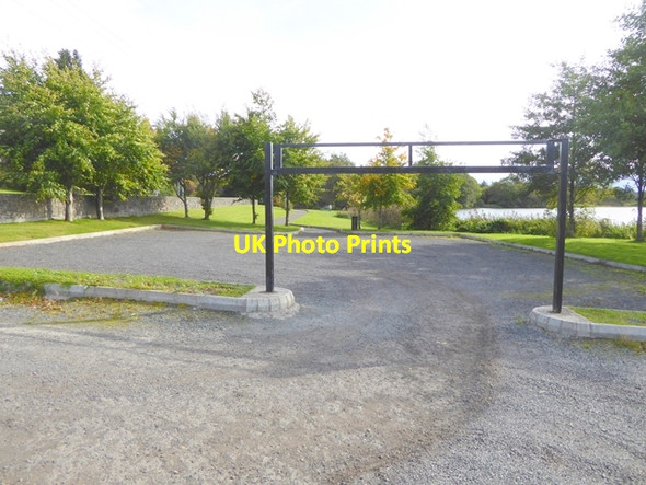 Photo 6"x4" Car park for Bailieborough Lough Bailieborough c2017