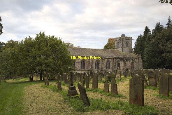 Photo 6"x4" All Saints' Church, Harewood Harewood\/SE3245 c2017