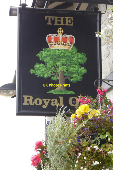 Photo 6"x4" The sign of The Royal Oak King's Bromley c2017