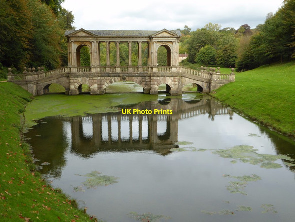 Photo 6"x4" Palladian Bridge in Prior Park Bath\/ST7464 c2017