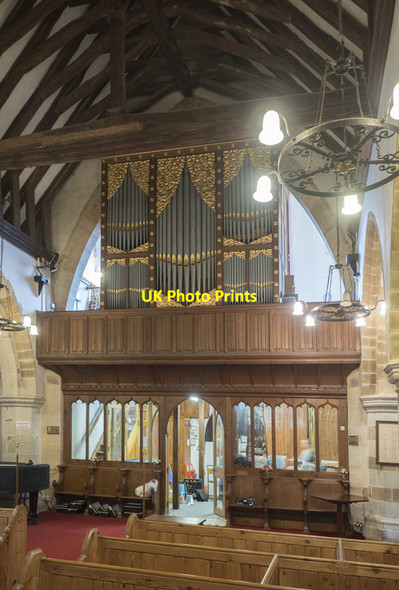 Photo 6"x4" St Peter & St Paul, Hellingly - Organ Hellingly c2017