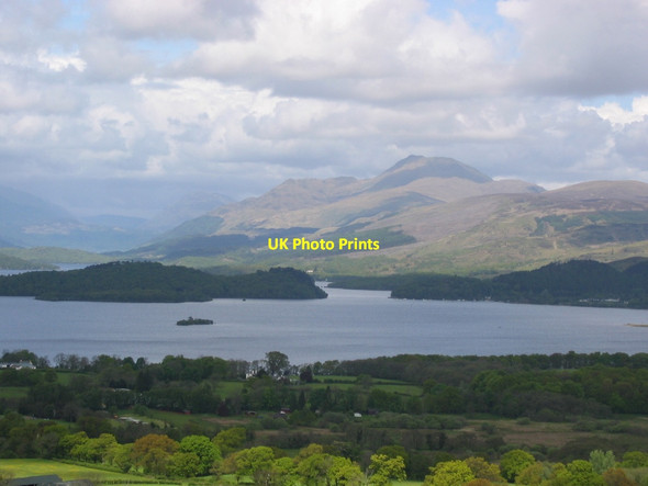 Photo 6"x4" Ben Lomond seen from Duncryne Rowardennan c2005
