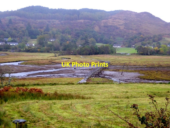 Photo 6"x4" Jubilee Bridge Appin\/NM9346 c2017