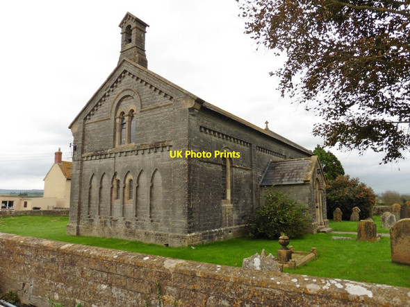 Photo 6"x4" Holy Trinity Church, Godney Godney c2017