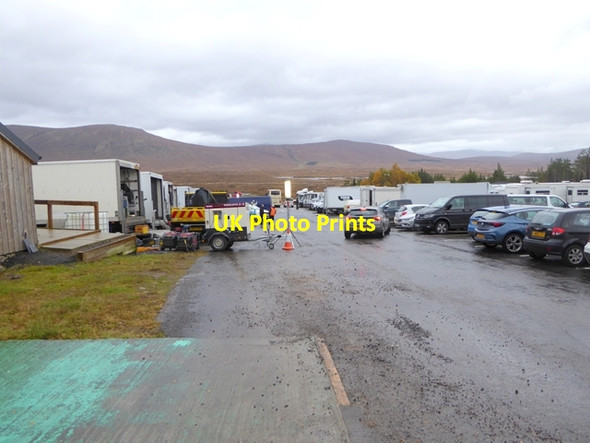 Photo 6"x4" Congestion at the Glencoe Ski Centre Allt nam Guibhas c2017