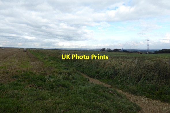 Photo 6"x4" Bridleway west of Dialstone Farm Cold Kirby c2017