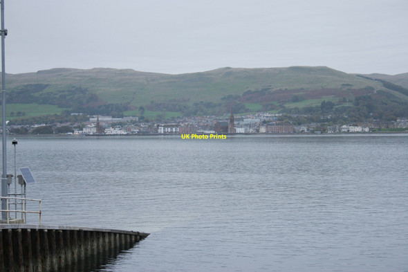 Photo 6"x4" Largs, seen from the Cumbrae Slip Largs\/NS2059 c2017