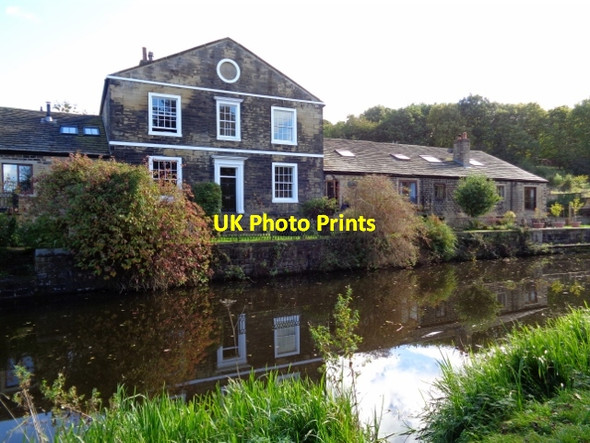 Photo 6"x4" Whitecote House, Leeds and Liverpool Canal, Bramley, Leeds Horsforth c2017