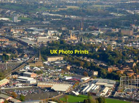 Photo 6"x4" Paisley from the air Paisley c2017
