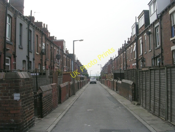 Photo 6"x4" Back Victoria Avenue - Ivy Avenue Leeds\/SE3034 c2009 P1