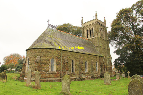 Photo 6"x4" All Saints' church Sixhills c2017
