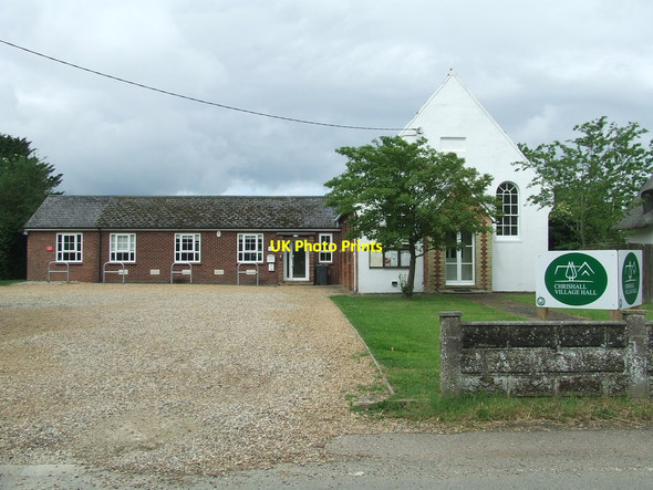 Photo 6"x4" Chrishall Village Hall Broad Green\/TL4439 c2017