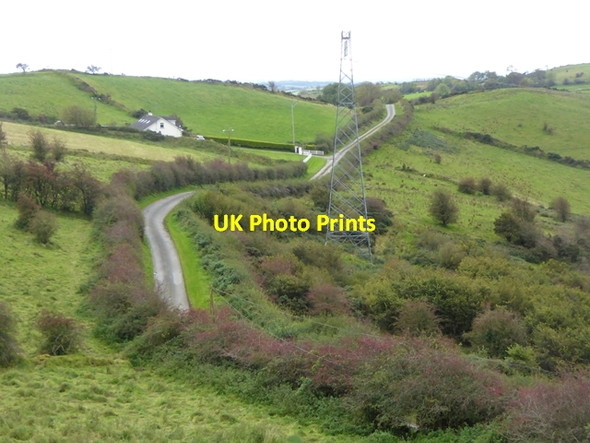 Photo 6"x4" Country lane at Coppanagh Teevurcher c2017