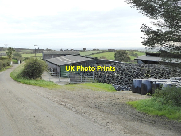 Photo 6"x4" Farmyard at Edennagully Teevurcher c2017