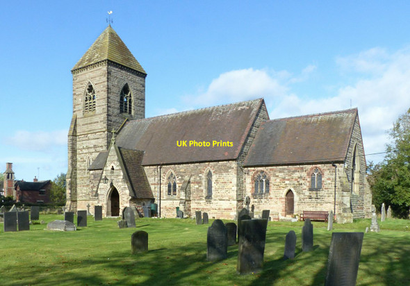 Photo 6"x4" Church of St Paul, Scropton Scropton c2017