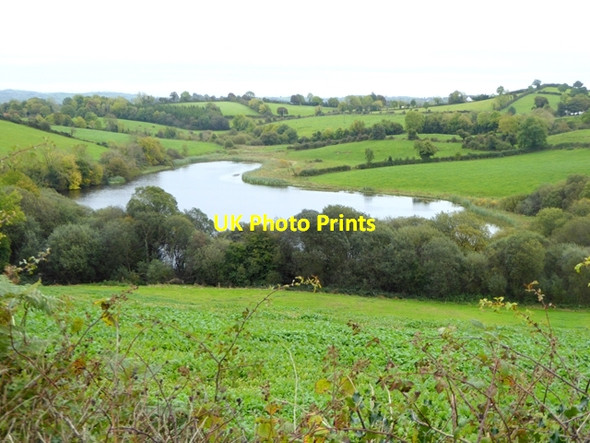 Photo 6"x4" Drumlem Lough Glasleck c2017