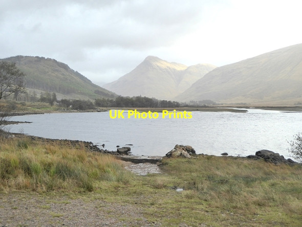 Photo 6"x4" The head of Loch Etive Meall nan Gobhar\/NN1045 c2017