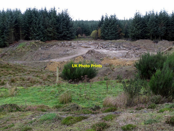 Photo 6"x4" Ladycross Bank Quarry Dukesfield\/NY9457 c2017
