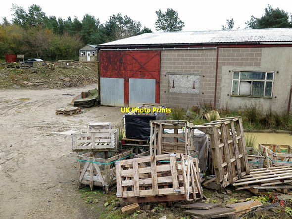 Photo 6"x4" Sawing shed, Ladycross Bank Quarry Colpitts Grange c2017